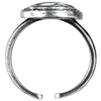 Snake, Sun & Moon Adjustable Ring