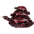 Polyresin Feng Shui Figurine Protection Turtles - Red (Each)