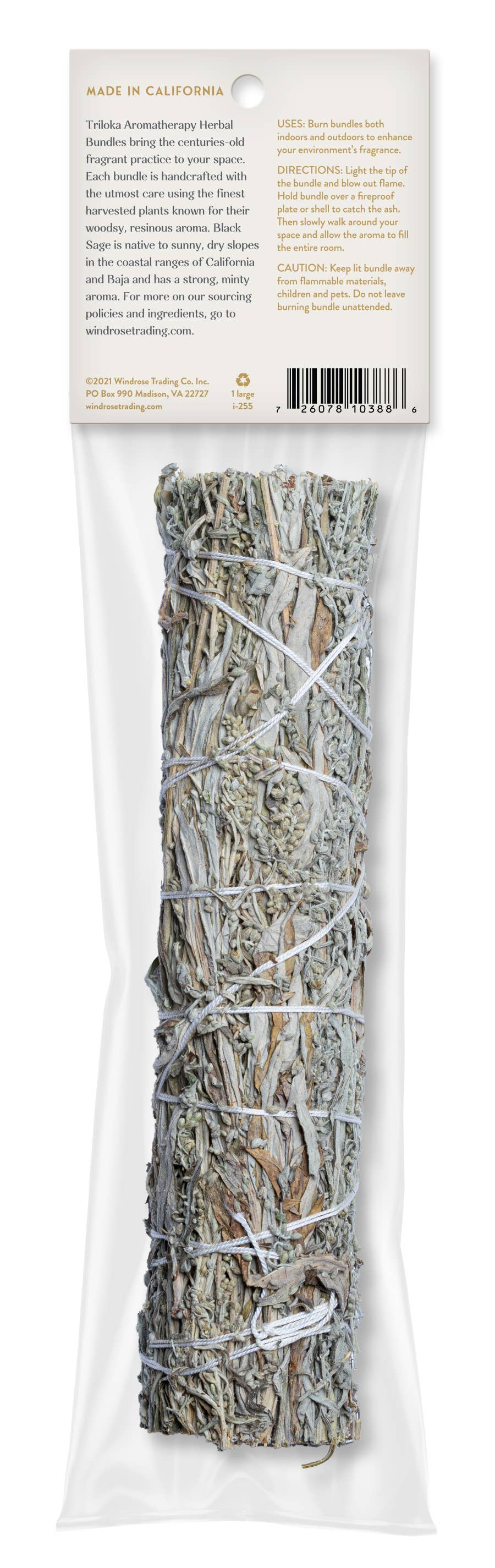 Triloka Black Sage - Large Herbal Bundle