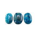 Blue Apatite Palm Stone.