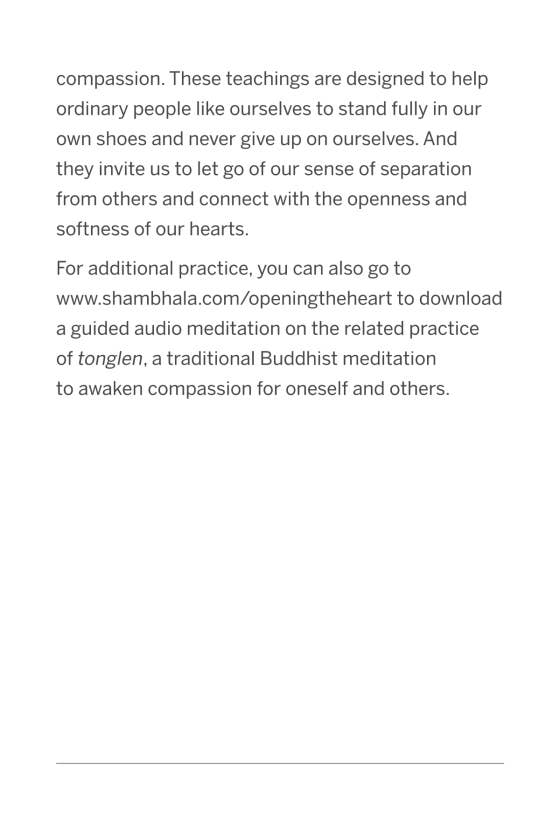 Pema Chödrön's Compassion Card
