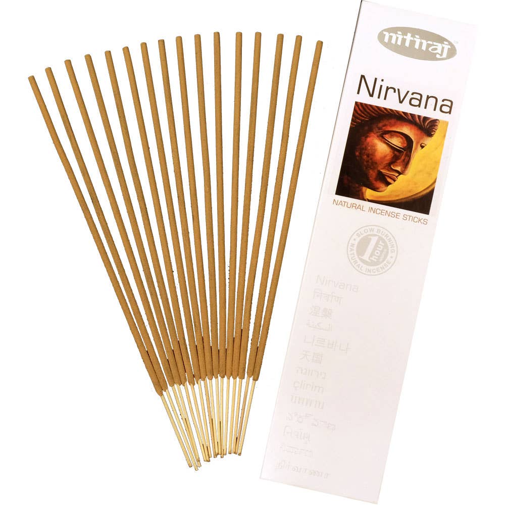 Nitiraj Incense 25 Gr - Nirvana (Pack of 6)