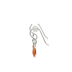 Carnelian Sterling Silver Dangle Earrings