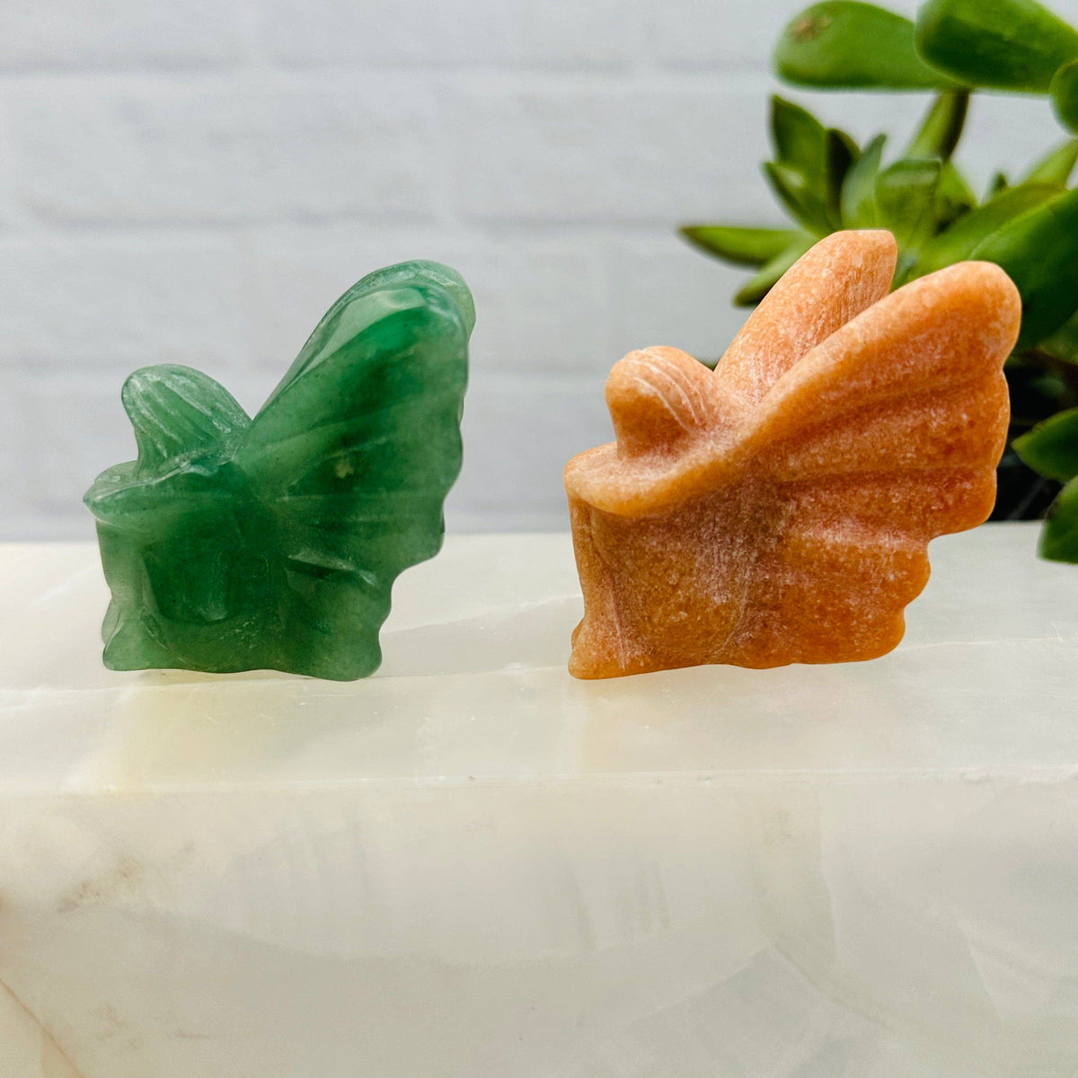 Crystal Carved Gemstone Fairy - You Choose Stone: Rose Quartz