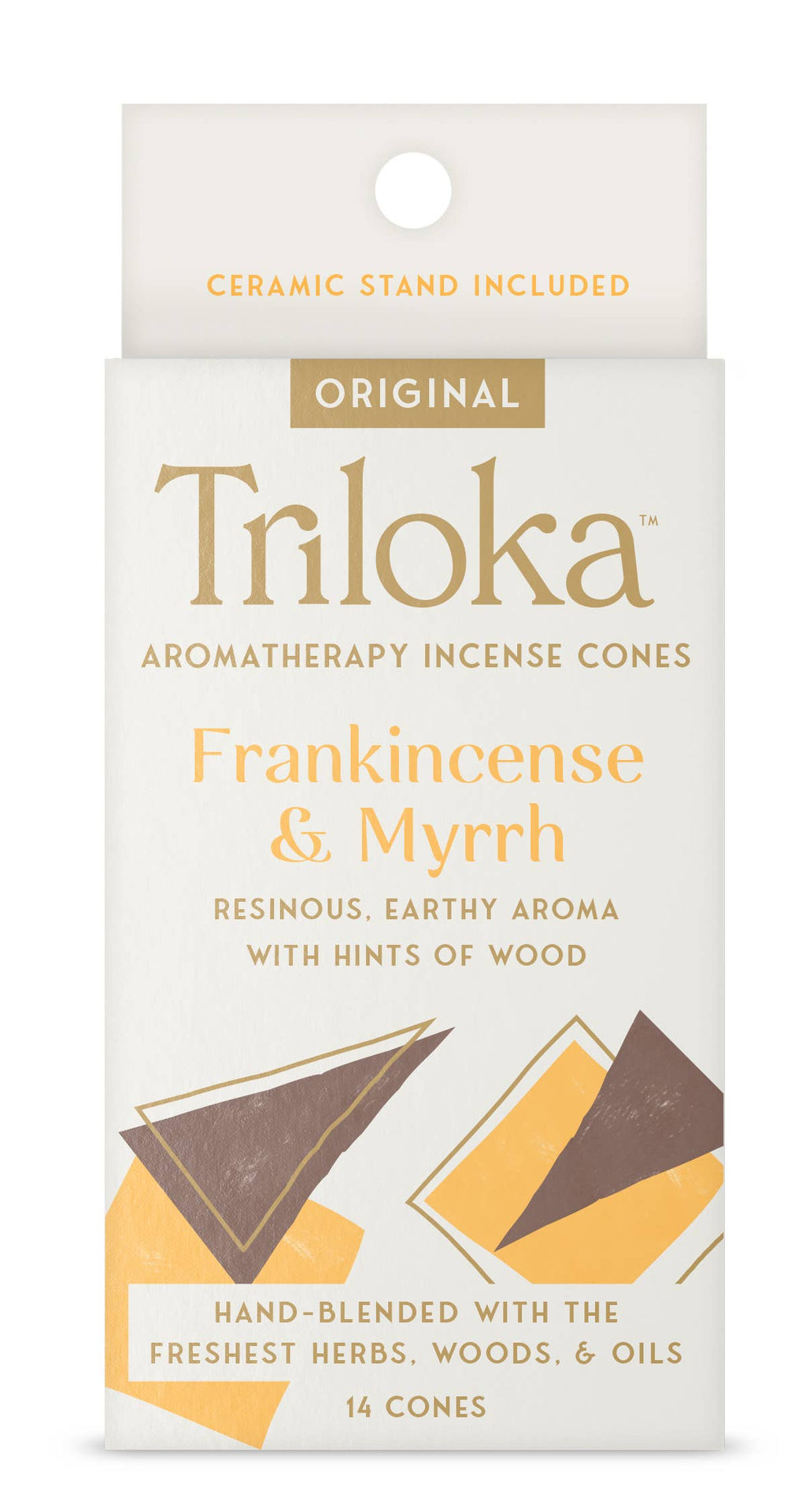 Triloka Cones Frankincense & Myrrh