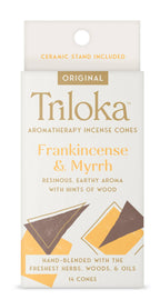 Triloka Cones Frankincense & Myrrh