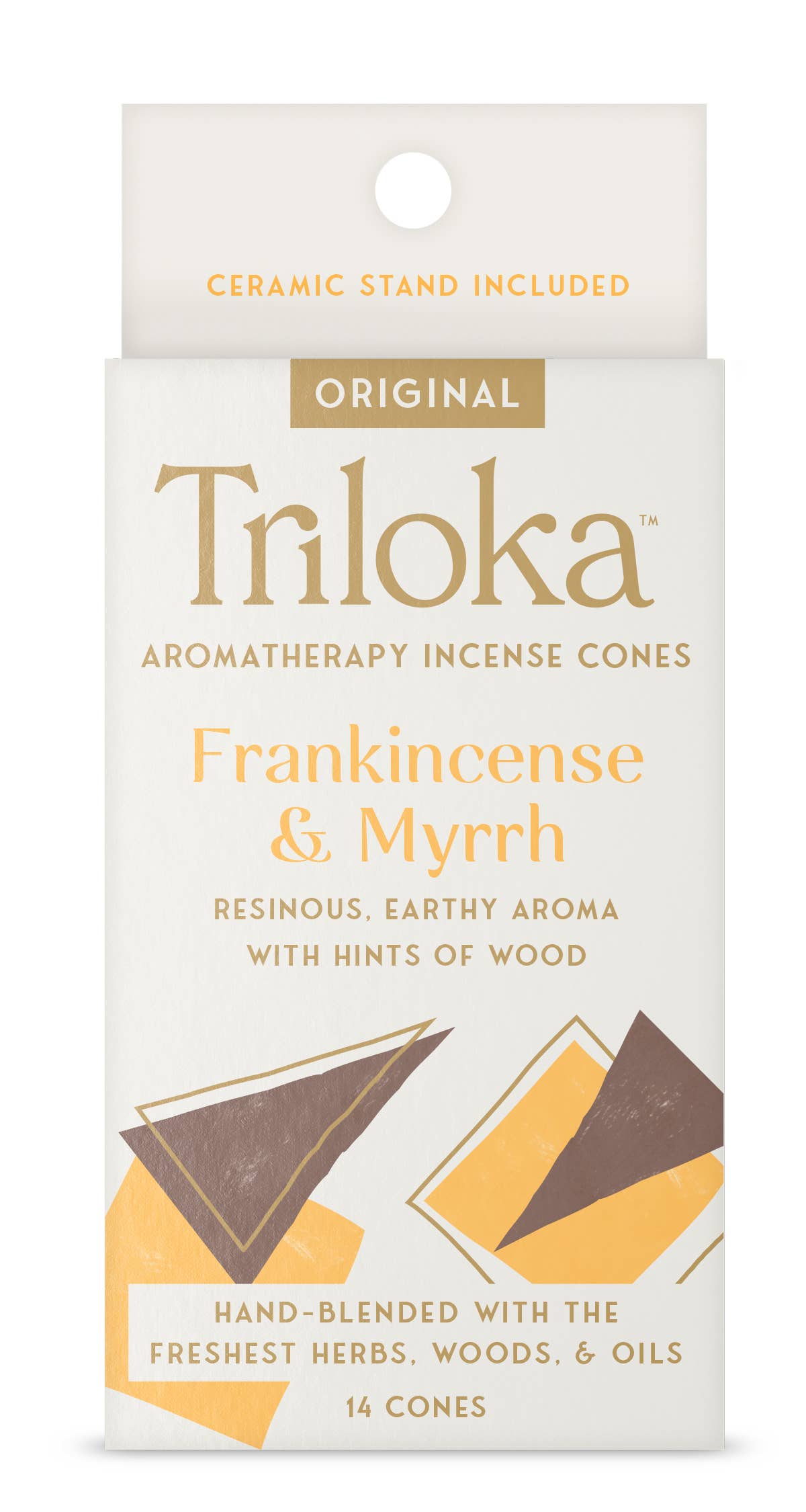 Triloka Cones Frankincense & Myrrh