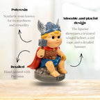 Polyresin Baby Viking Figurine - Thor (Each)
