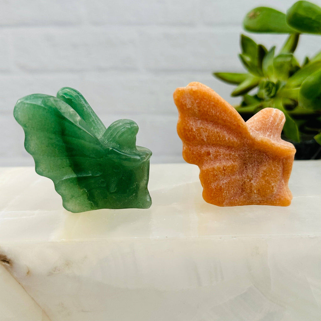 Crystal Carved Gemstone Fairy - You Choose Stone: Crystal Quartz