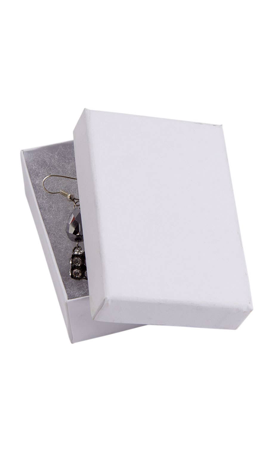 Cotton-Filled Jewelry Boxes: Kraft / Case of 100 / 5¼" × 3¾" × ⅞"