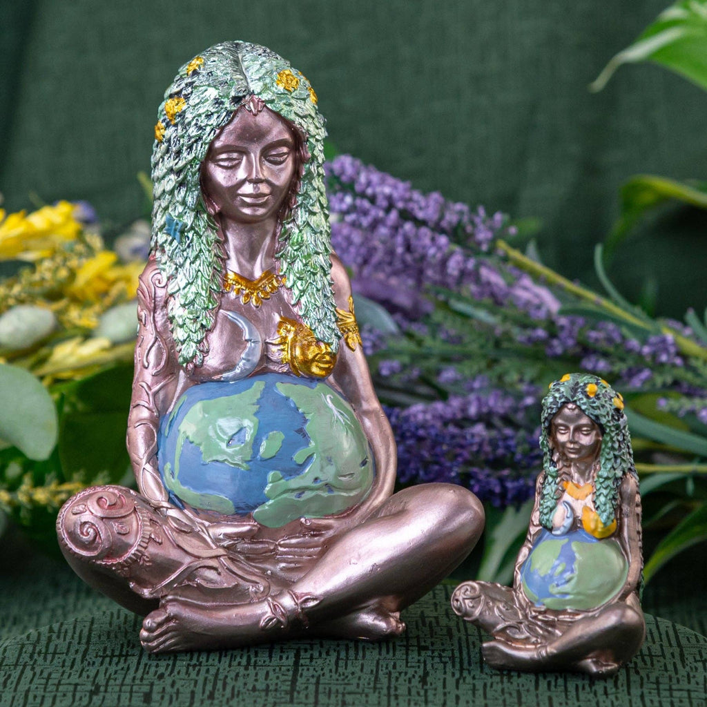 Goddess Gaia Statue: Millyear Mother Earth: Small