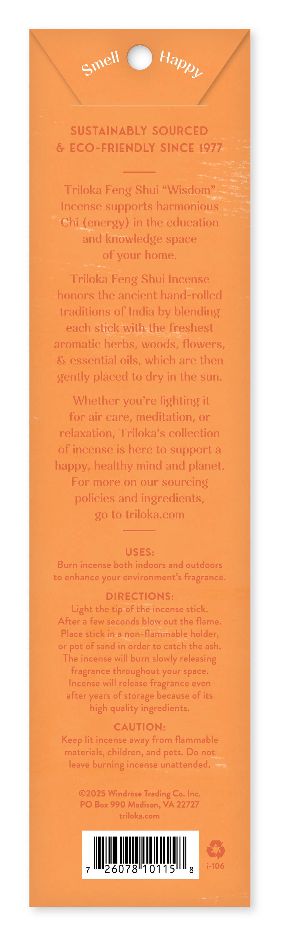 Triloka Feng Shui - Wisdom Incense Sticks