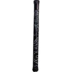 Bamboo Handcarved Rainstick - Black Tribal - Large (Each): Tribal