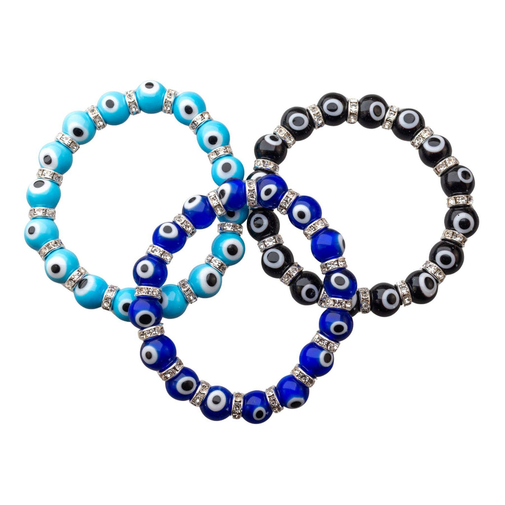 Evil Eye Bracelet: Black