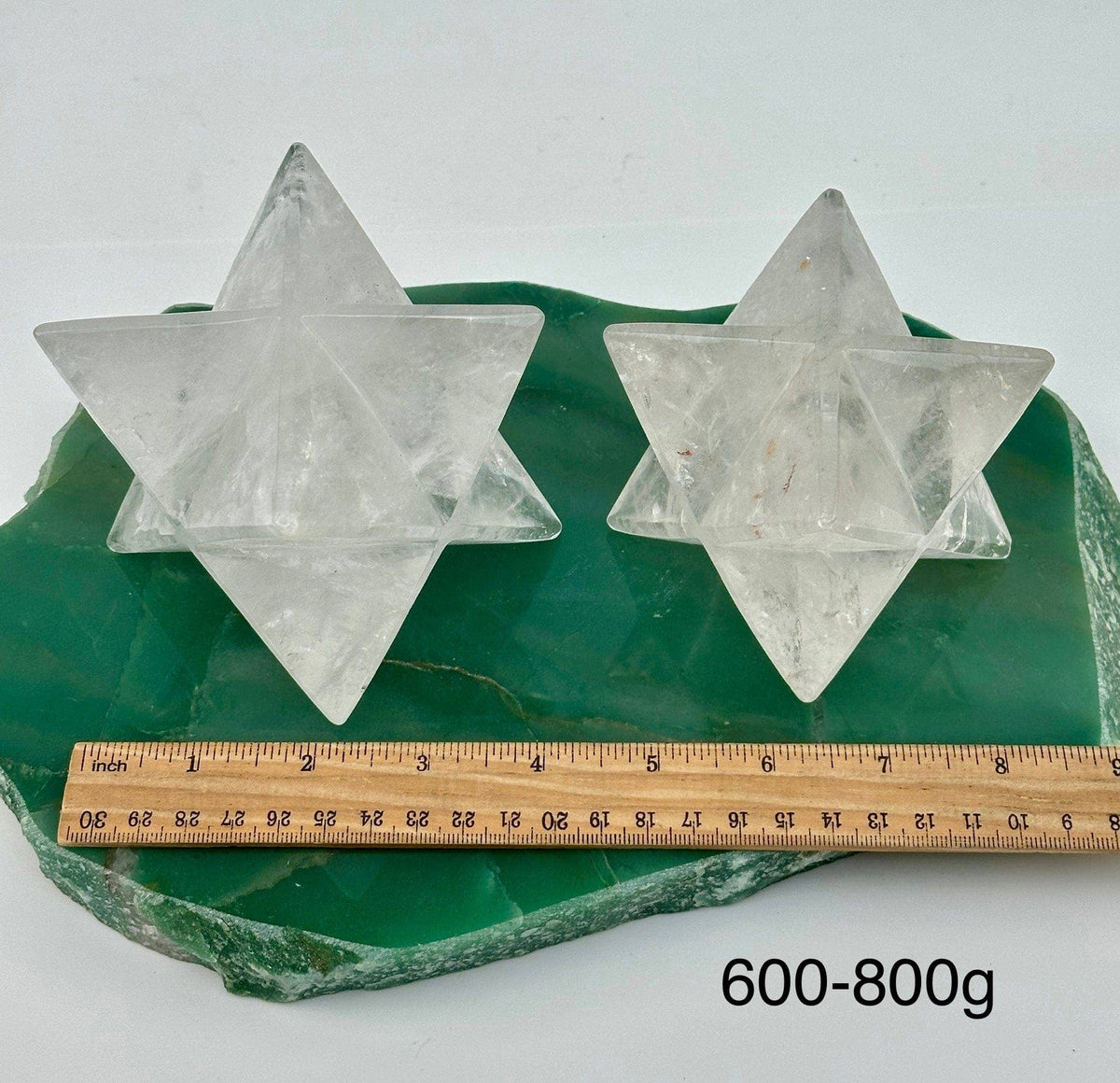 Crystal Quartz Merkabah Star: 600-800g