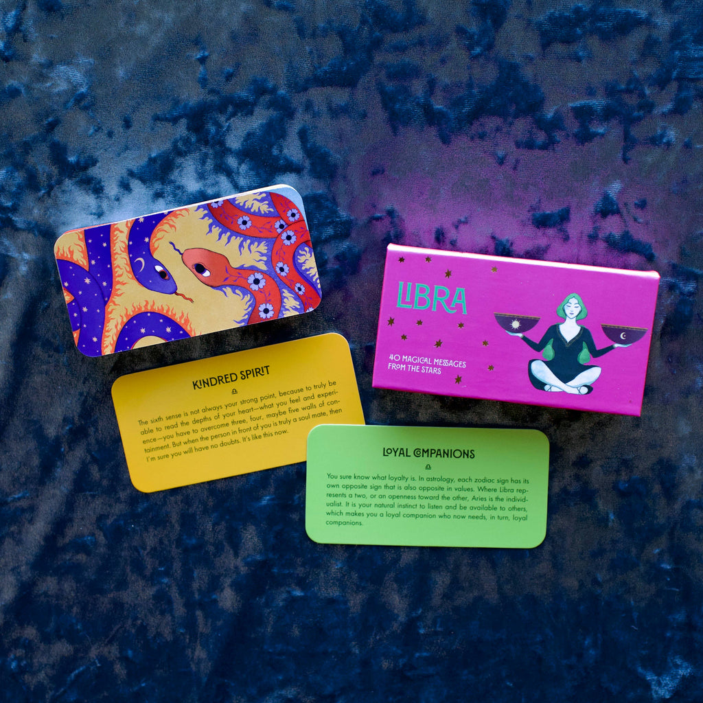 Libra Pocket Zodiac Cards: 40 Magical Messages