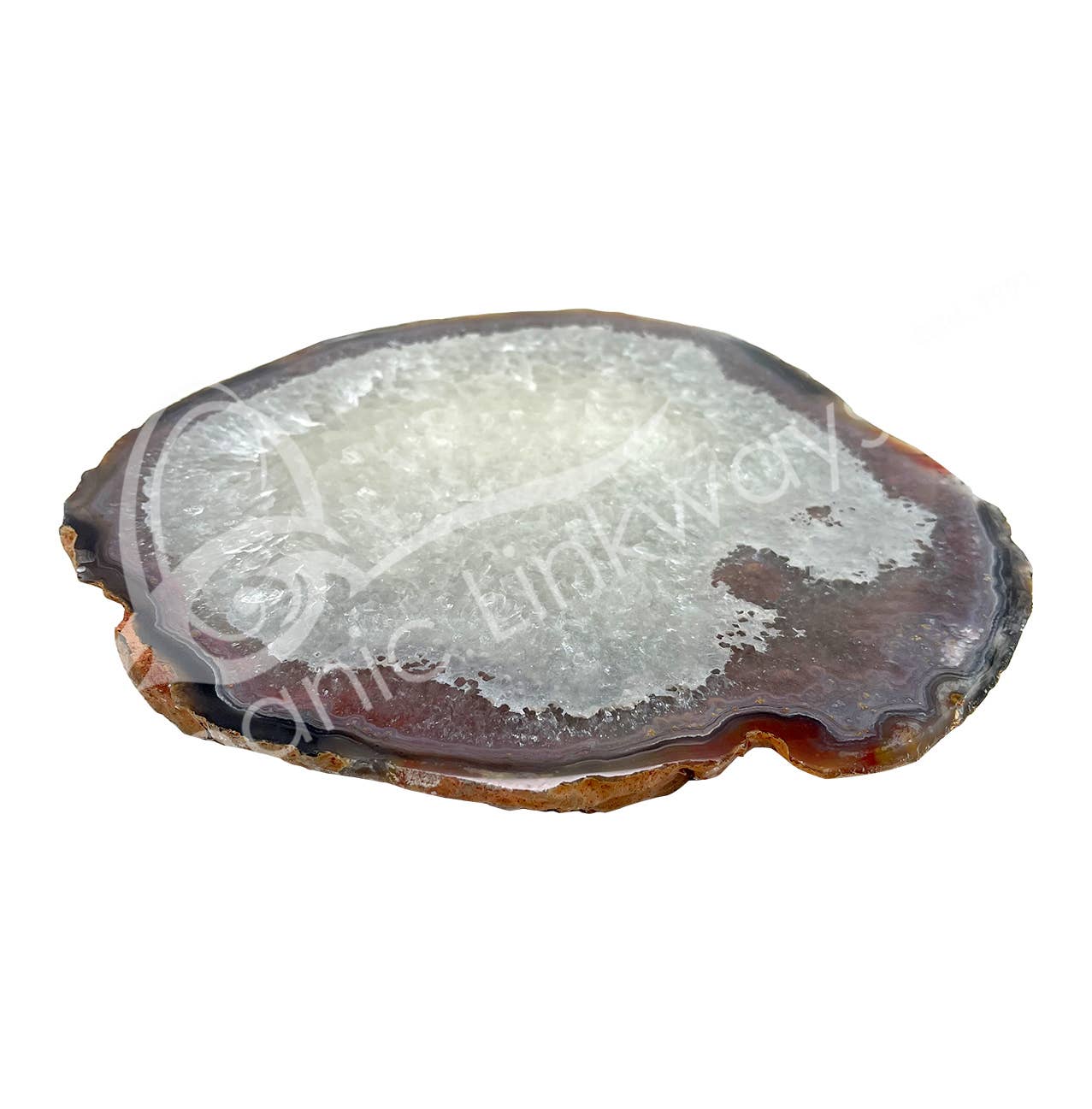 SLICE - AGATE, NATURAL MIXED 7-11" (KG)