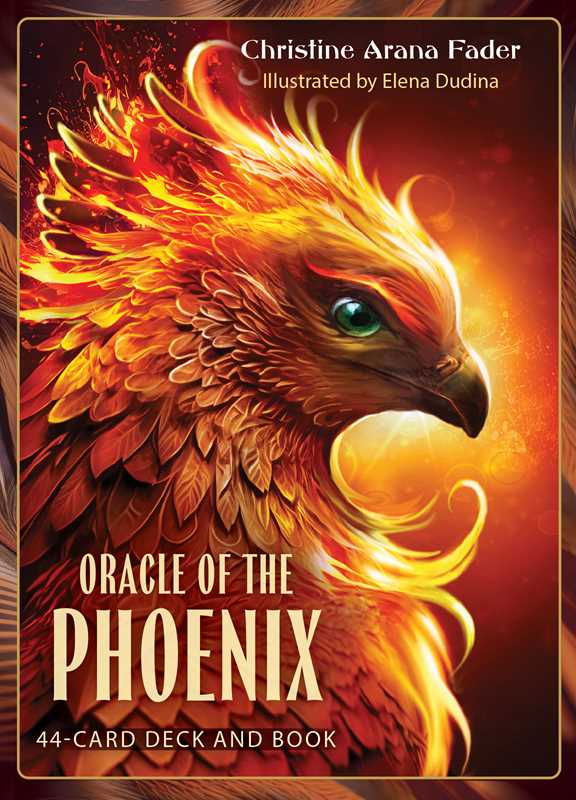 Oracle of the Phoenix by Christine Arana Fader: Flashcards 128 pages / English