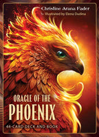 Oracle of the Phoenix by Christine Arana Fader: Flashcards 128 pages / English