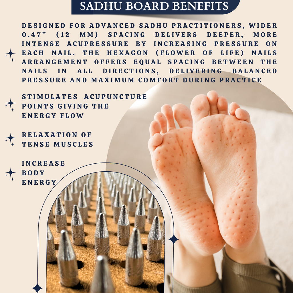 Sadhu Board with Aluminum Nails, 12mm (0.47 in) – For Advanced | Tengry