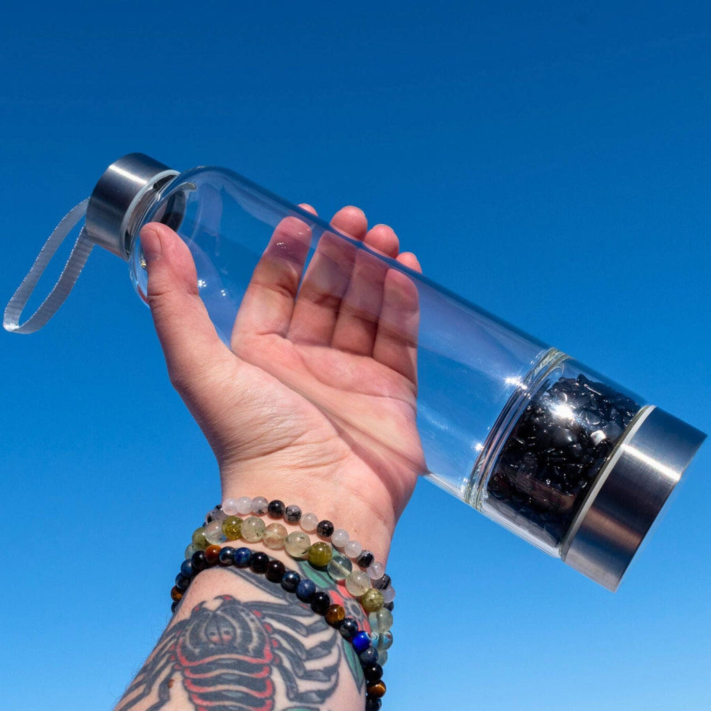 Crystal Water Bottle: Amethyst