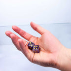Gemstone Dice - Amethyst (Pair): Amethyst