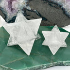 Crystal Quartz Merkabah Star: 600-800g