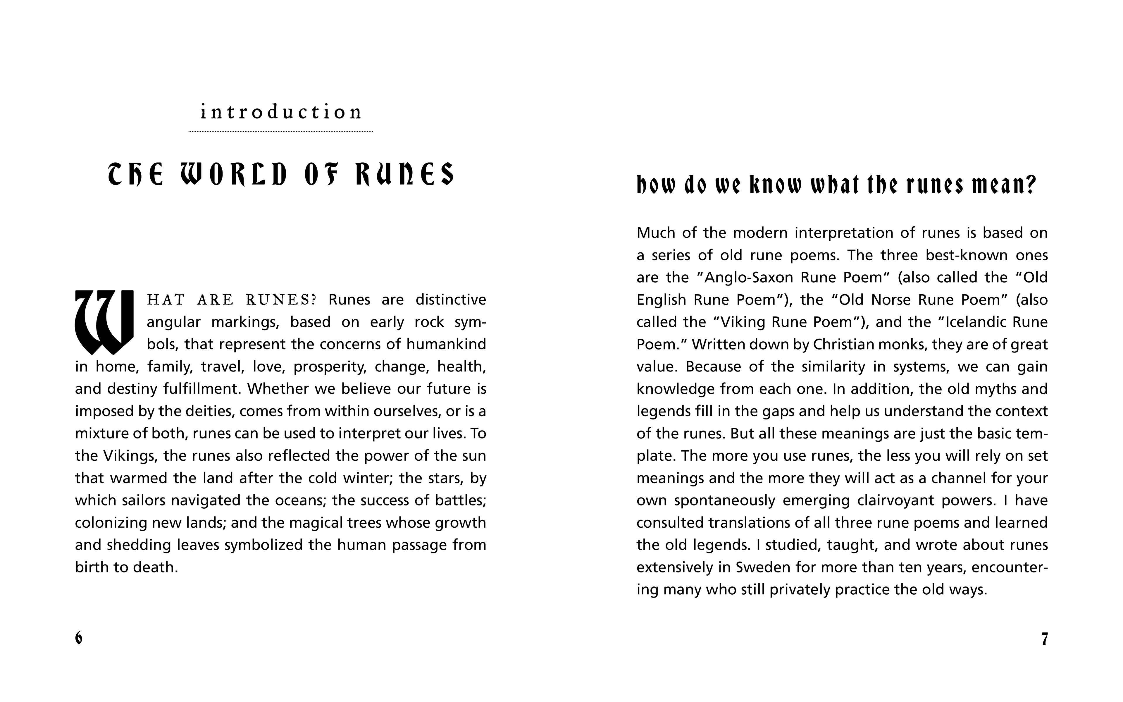 Essential Runes Kit: Reading the Ancient Symbols