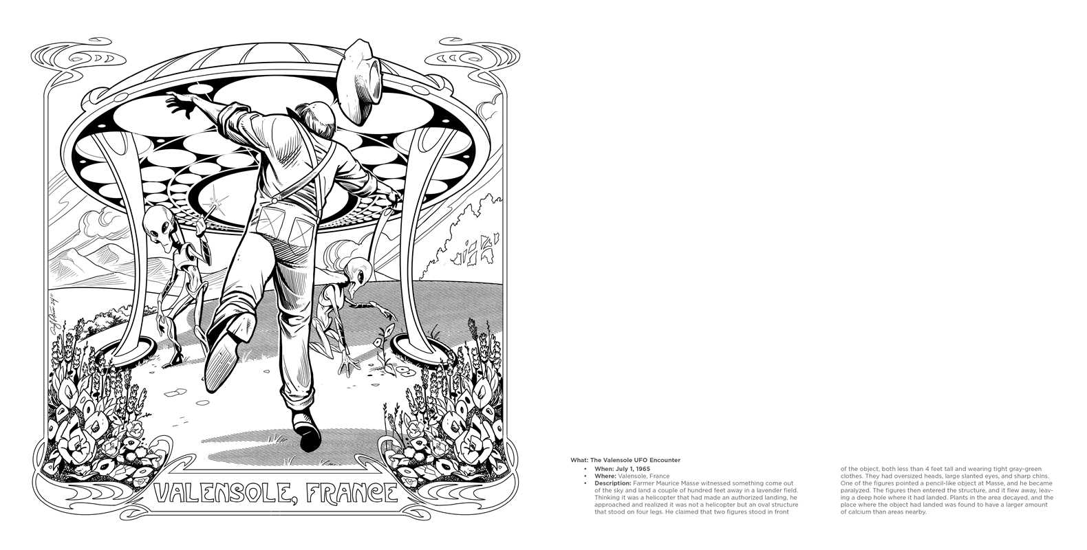 Alien Encounters Coloring Book by: Paperback 64 pages / English