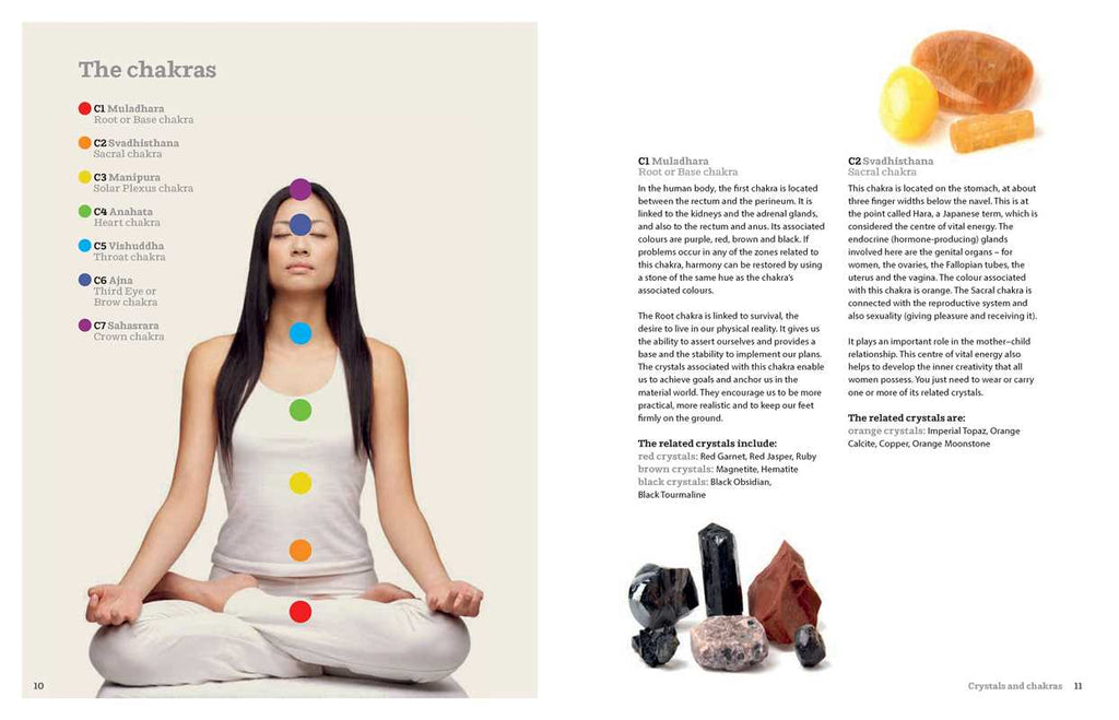 Healing Crystals by Nathaëlh Remy: Paperback 144 pages / English