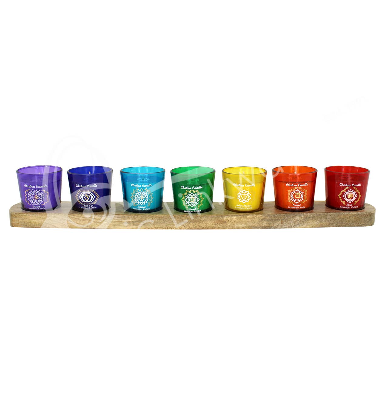 Chakra Candle Votive Set