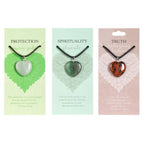 Heart Pendants: Truth (Mahogany Obsidian)