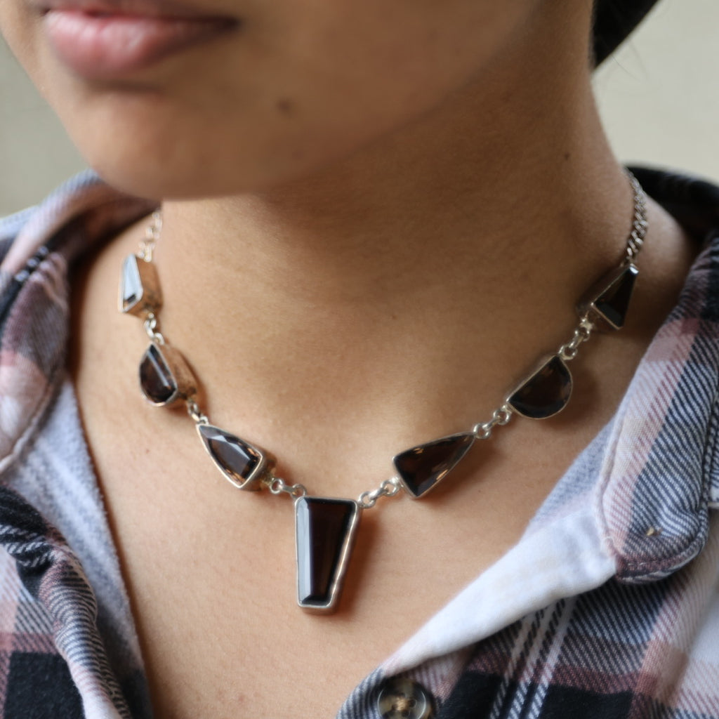 Smoky Quartz Necklace