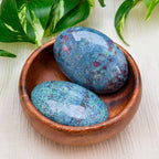 Ruby in Kyanite Palm Stone.