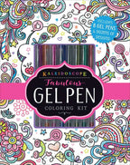 Kaleidoscope: Fabulous Gel Pen Coloring Kit by Editors of Silver Dolphin Books: Kit - Paperback 48 pages / English