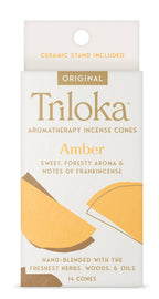 Triloka Cones Amber