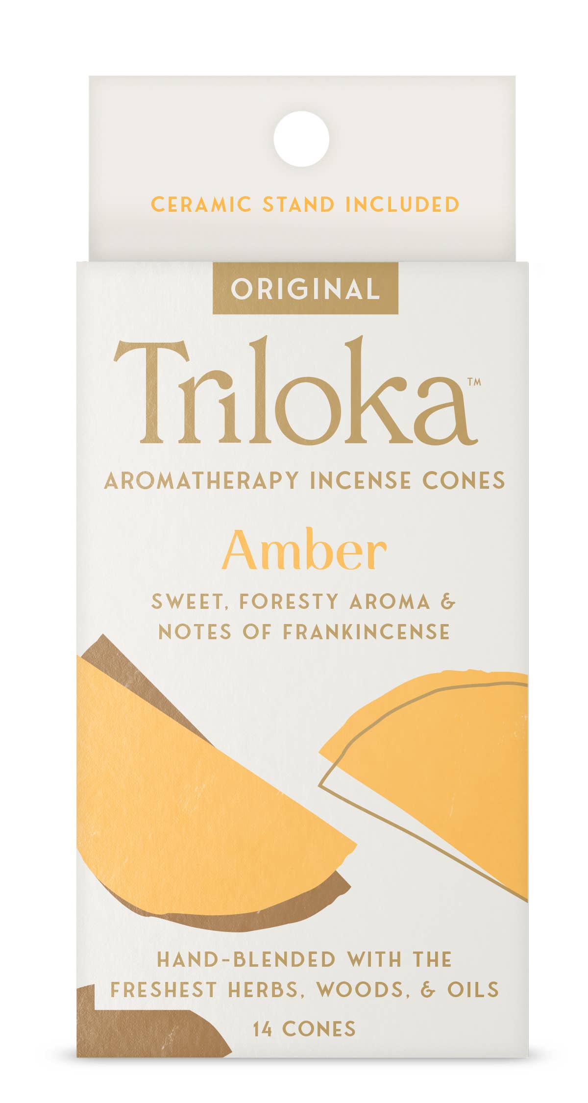 Triloka Cones Amber