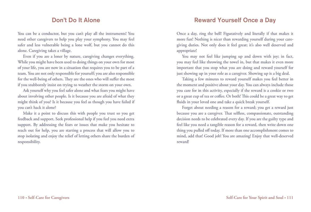 Self-Care for Caregivers by Susanne White: Hardcover 208 pages / English