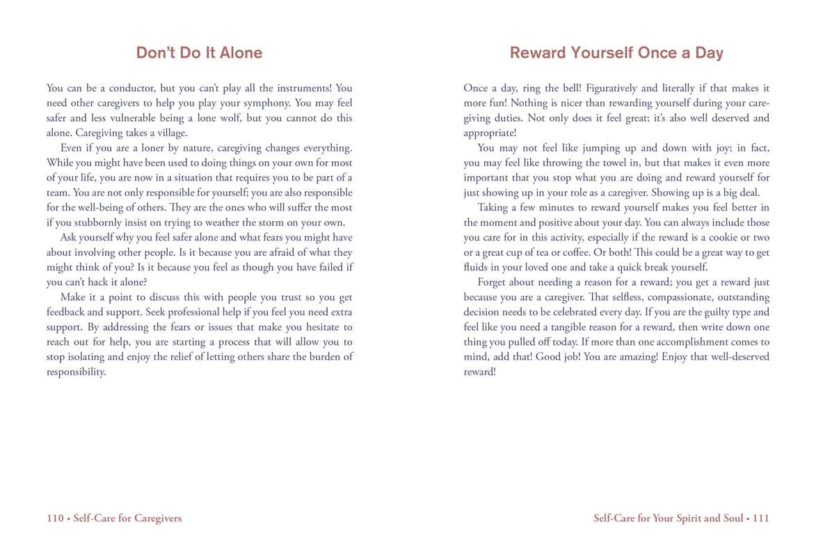 Self-Care for Caregivers by Susanne White: Hardcover 208 pages / English