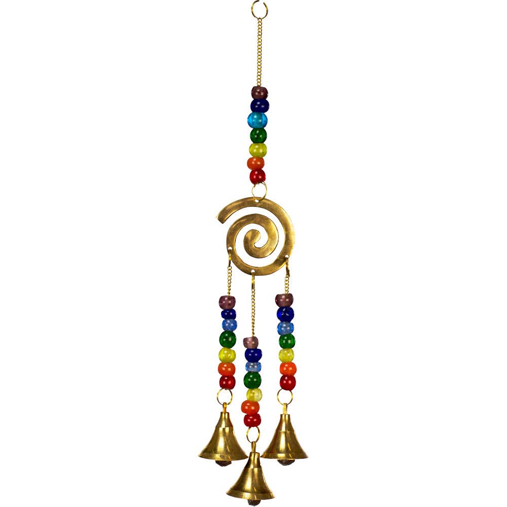 Hanging Bells Chakra Spiral (Each)