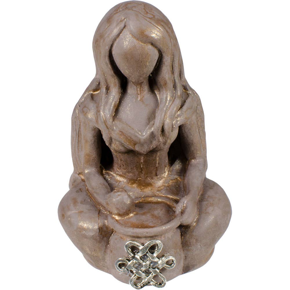 Gypsum Cement Figurine Cerridwen Goddess (Each)