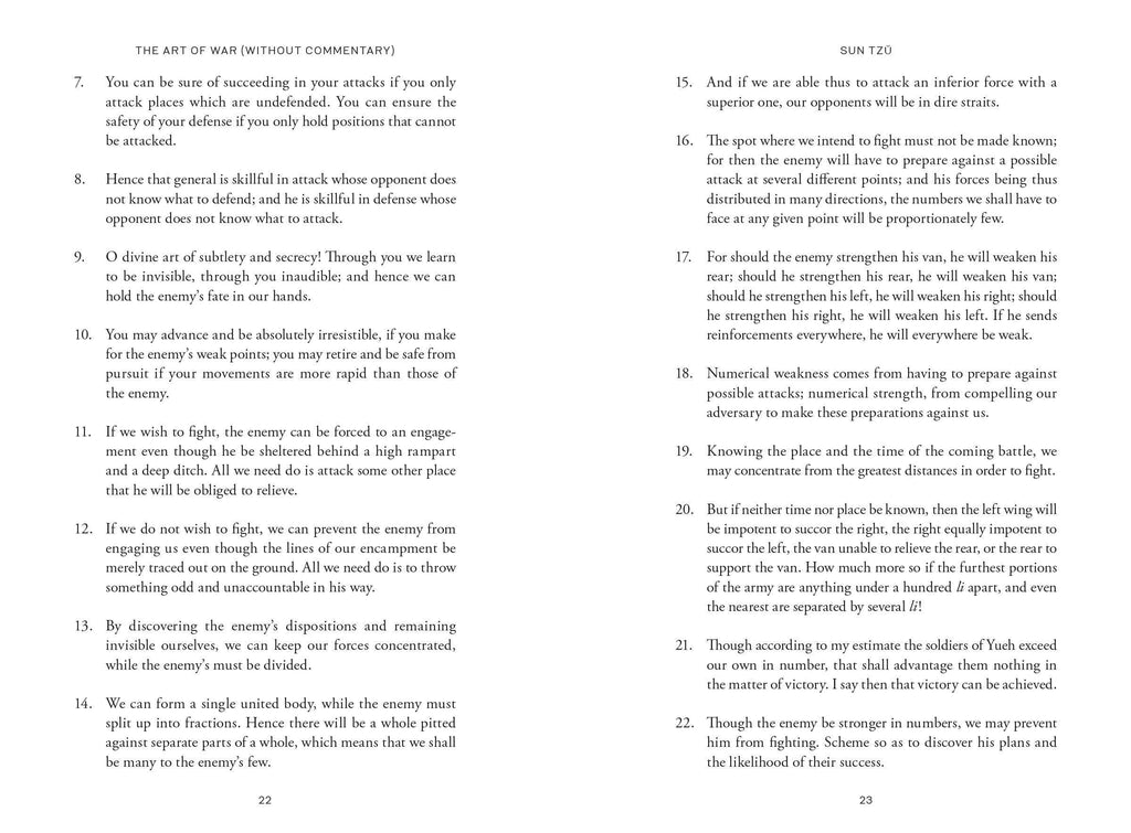 The Art of War by Sun Tzu