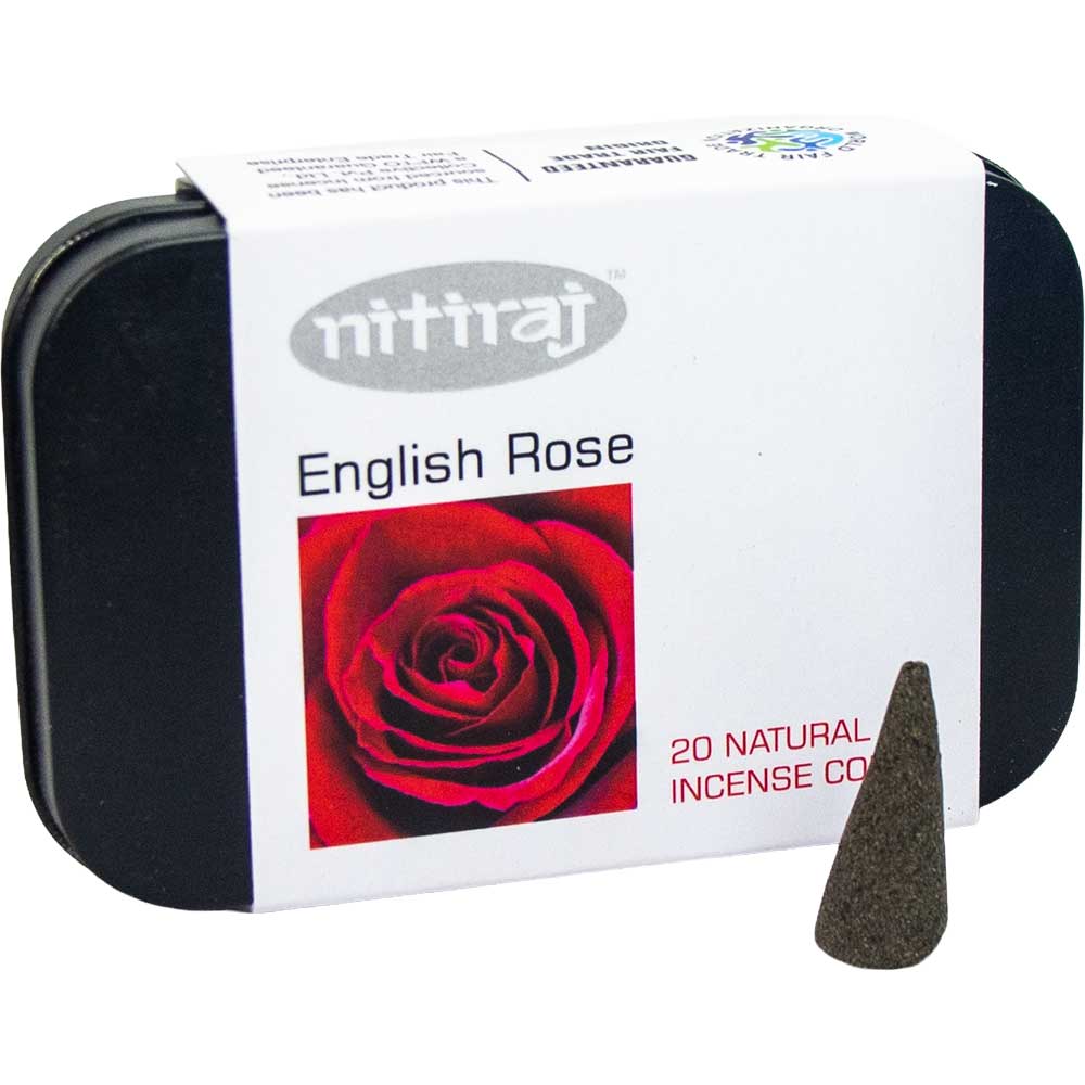 Nitiraj Natural Cones Box of 20  - English Rose