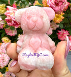 6cm Natural Crystal Teddy Bears Healing Energy