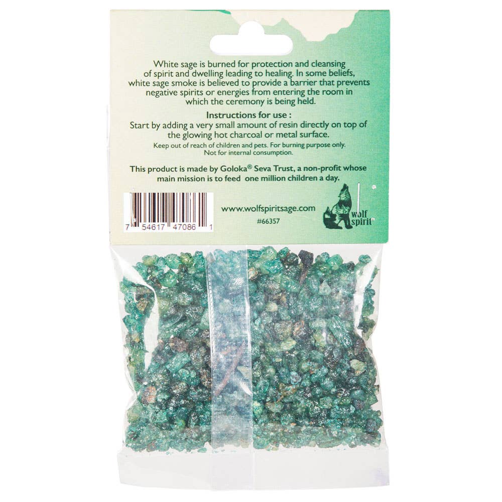 Resin Incense--White Sage