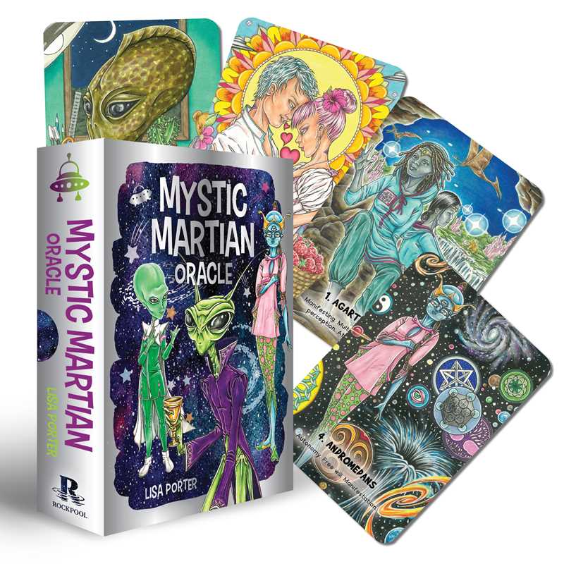 Mystic Martian Oracle by Lisa Porter: Flashcards 128 pages / English