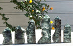 1 lb Natural Seraphinite Tower Obelisk Point Wand Crystal