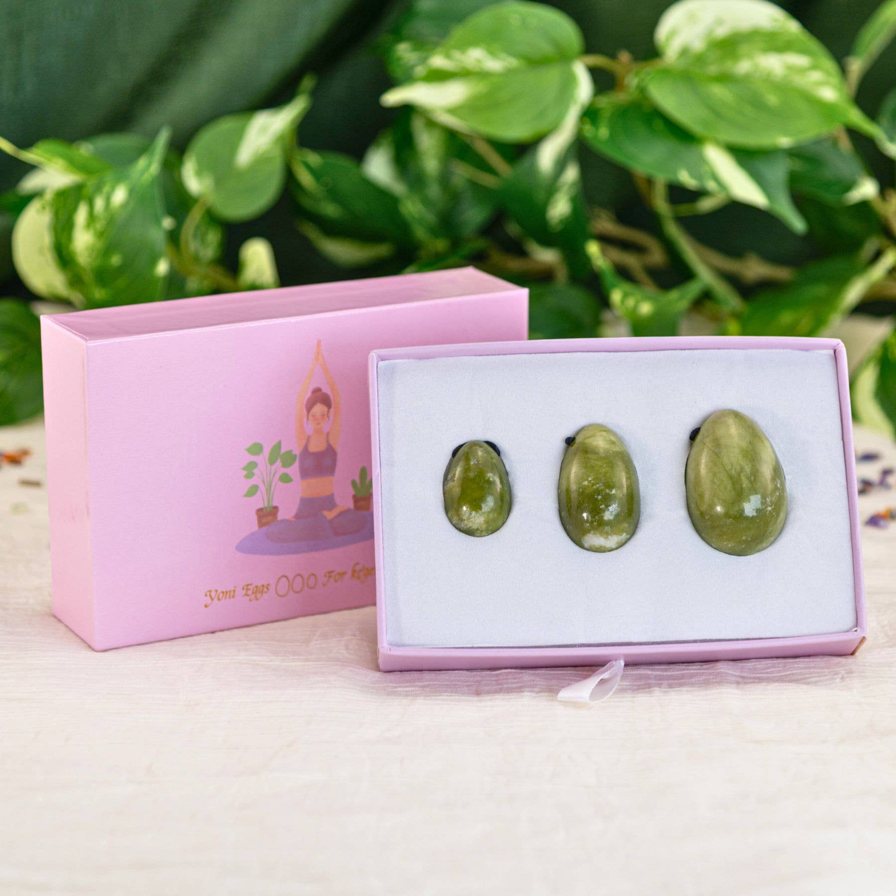 Yoni Eggs: Rose Quartz / 4pc