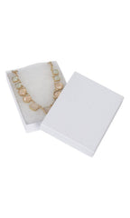 Cotton-Filled Jewelry Boxes: Kraft / Case of 100 / 5¼" × 3¾" × ⅞"