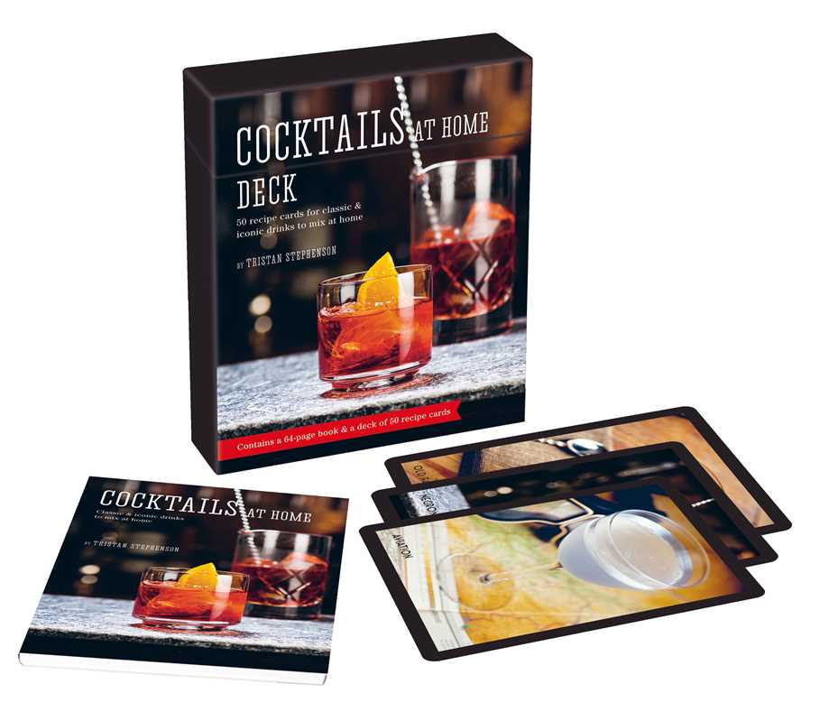 Cocktails at Home Deck by Tristan Stephenson: Mixed Media 64 pages / English
